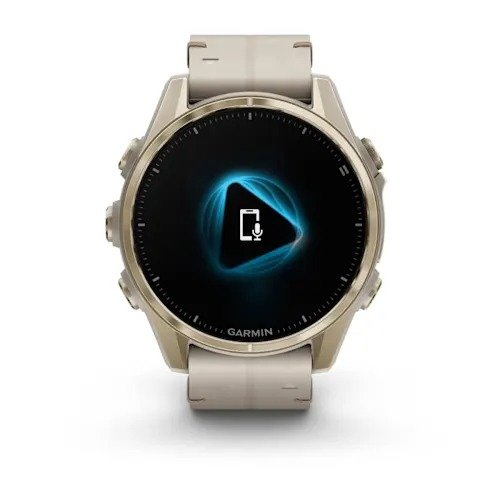 Fenix 8- 43 mm Amoled Sapphire Soft Gold Dəri Kəmər (010-02903-40)