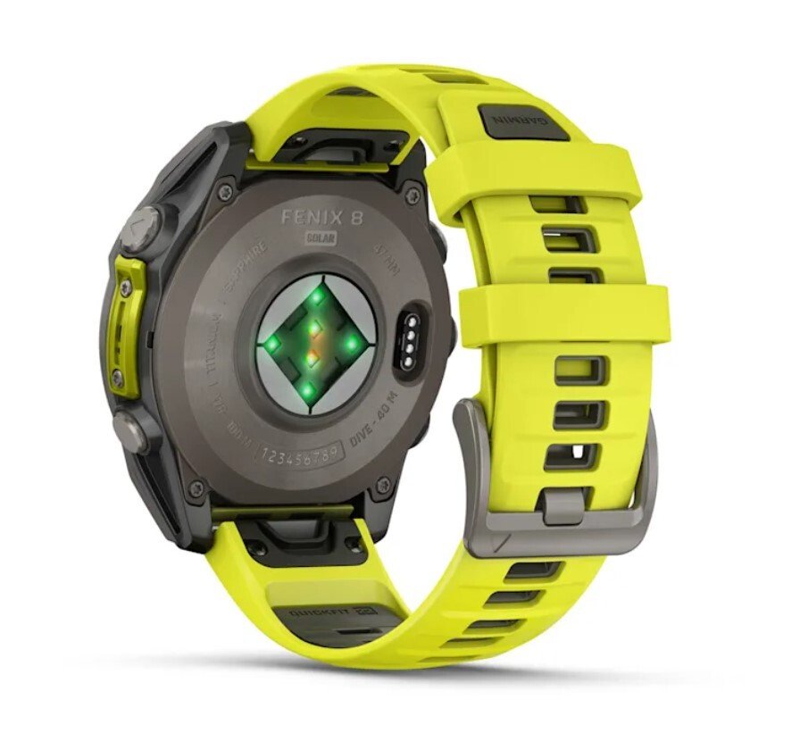 Fenix 8 - 47 mm Solar Sapphire Titanium Sarı (010-02906-21)