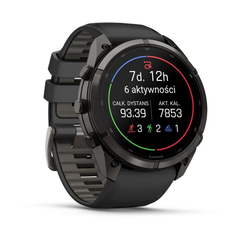 Fenix 9 Pro - 51 mm Amoled Qara (010-04337-16)