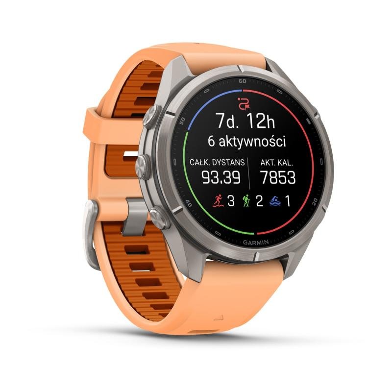 Fenix 9 Pro İnreach - 43 mm Açıq Çəhrayı (010-04335-01)