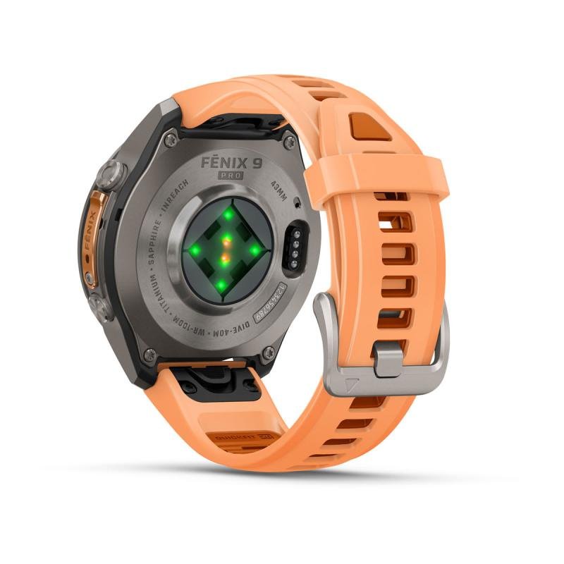 Fenix 9 Pro İnreach - 43 mm Açıq Çəhrayı (010-04335-01)