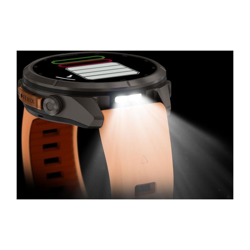 Fenix 9 Pro İnreach - 43 mm Açıq Çəhrayı (010-04335-01)