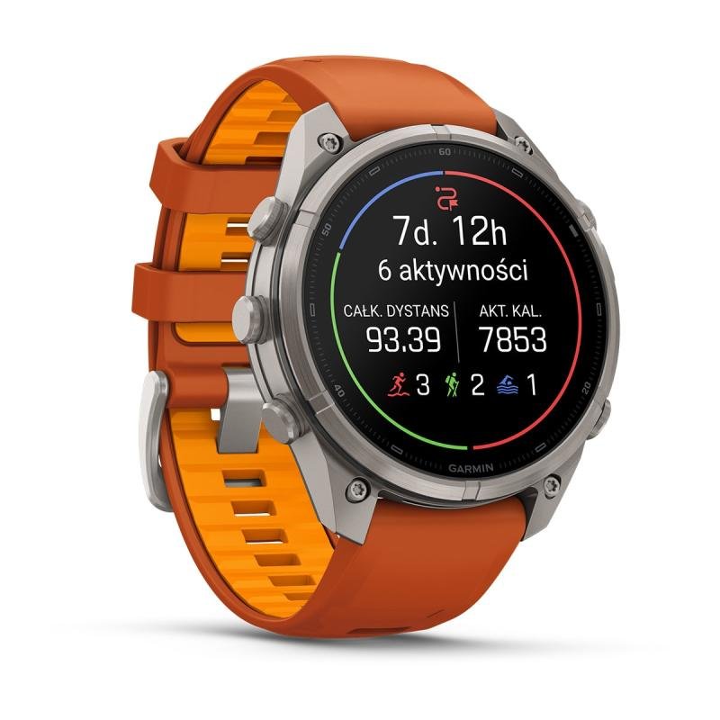 Fenix 9 Pro İnreach - 47 mm Payız Narıncısı (010-04336-01)