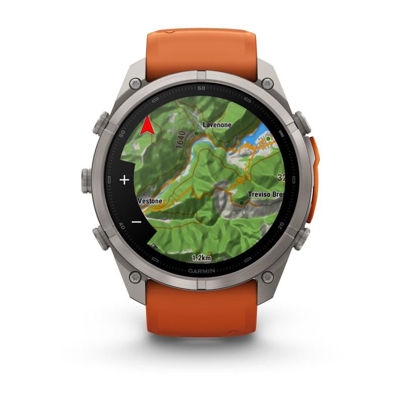 Fenix 9 Pro İnreach - 51 mm Payız Qızılı (010-04337-01)