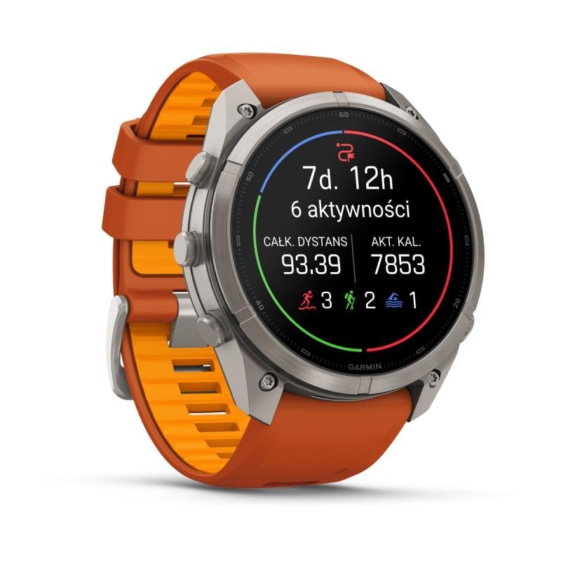 Fenix 9 Pro İnreach - 51 mm Payız Qızılı (010-04337-01)