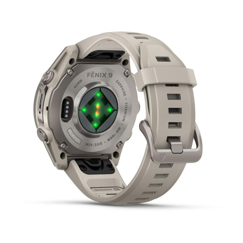 Fenix 9 Standart - 43 mm Açıq Boz (010-04761-01)