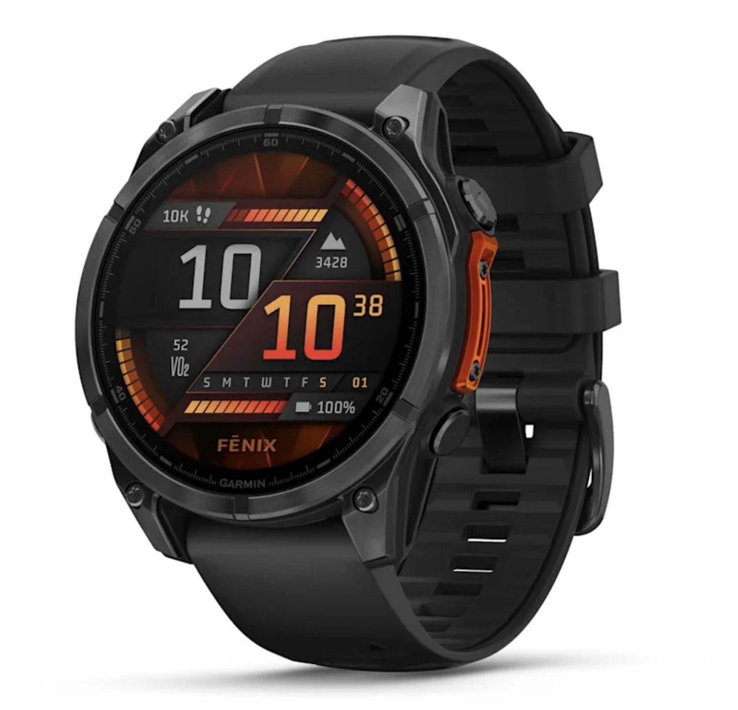 Fenix 8 - 47 mm Amoled Qara (010-02904-00)