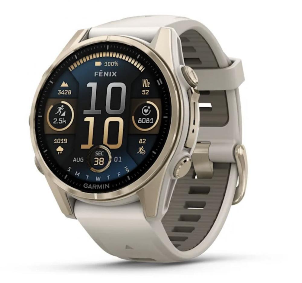 Fenix 8- 43 mm Amoled Sapphire Soft Gold 010-02903-11)