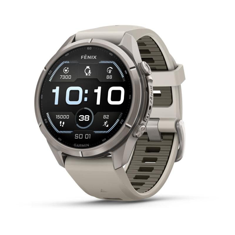 Fenix 9 Pro - 43 mm Amoled Boz Titan (010-04335-86)