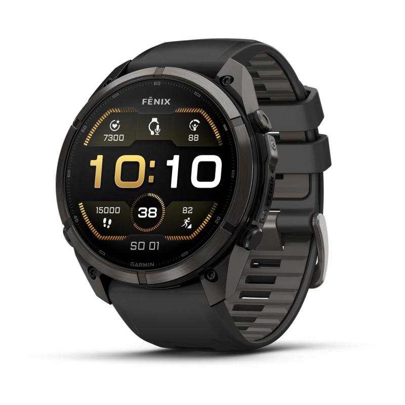 Fenix 9 Pro - 51 mm Amoled Qara (010-04337-16)