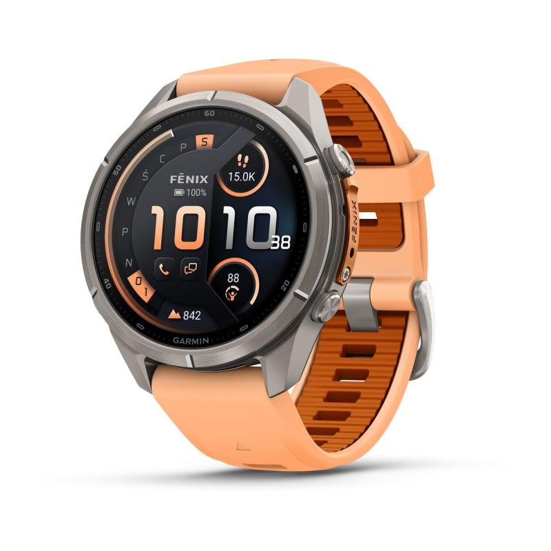 Fenix 9 Pro İnreach - 43 mm Açıq Çəhrayı (010-04335-01)