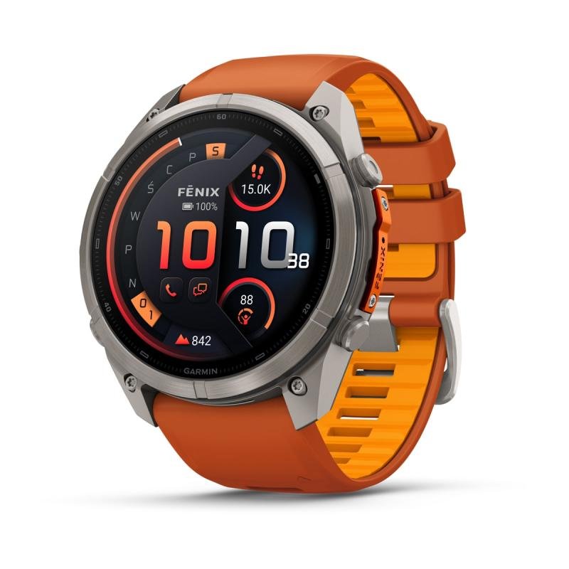 Fenix 9 Pro İnreach - 51 mm Payız Qızılı (010-04337-01)